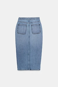 Z1975 WRAP DENIM SKIRT