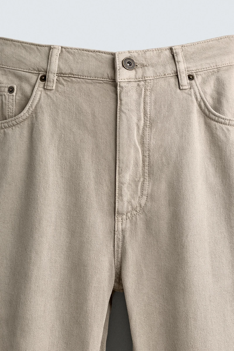 LIGHTWEIGHT COTTON-HEMP JEANS