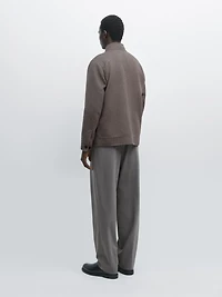 Wool blend jacket