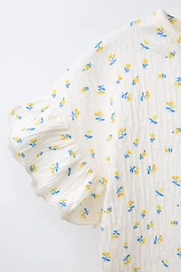FLORAL PRINT T-SHIRT
