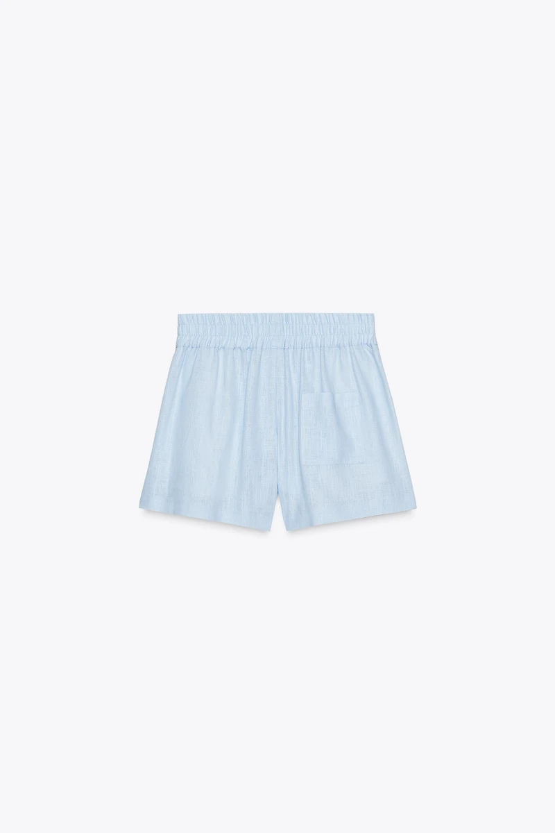 LINEN BOXER SHORTS