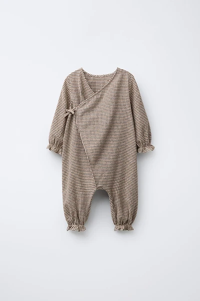 PLAID ROMPER