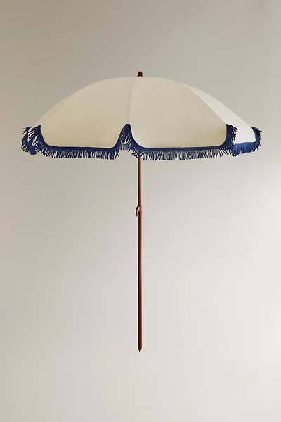FRINGED BEACH UMBRELLA (ø 135CM)