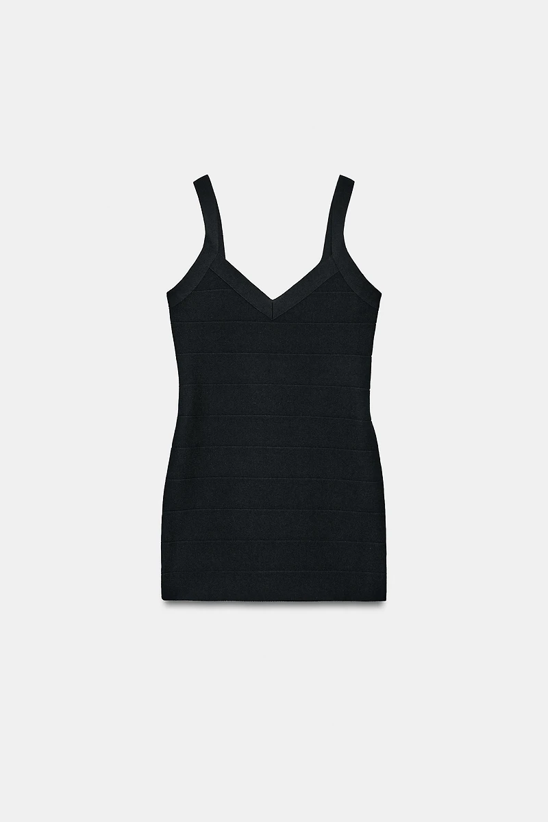 STRETCH BAND MINI DRESS