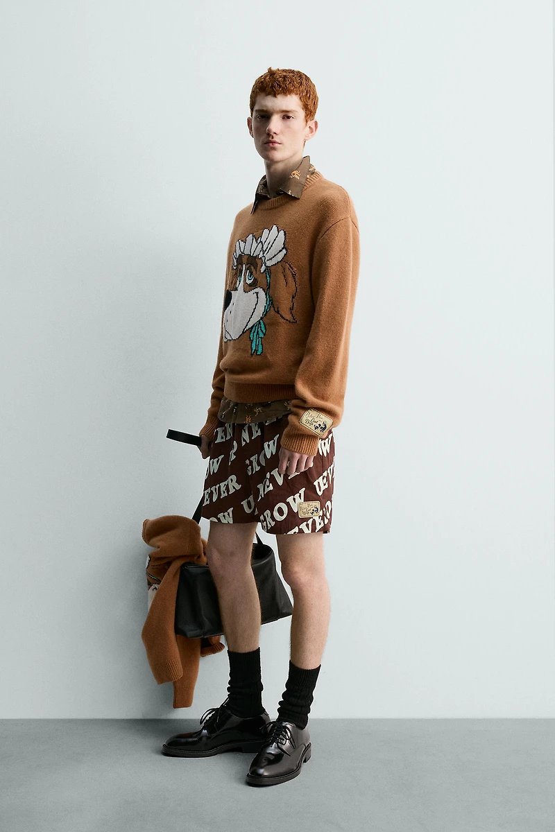 PULL EN LAINE NANA PETER PAN HARRY LAMBERT FOR ZARA X DISNEY