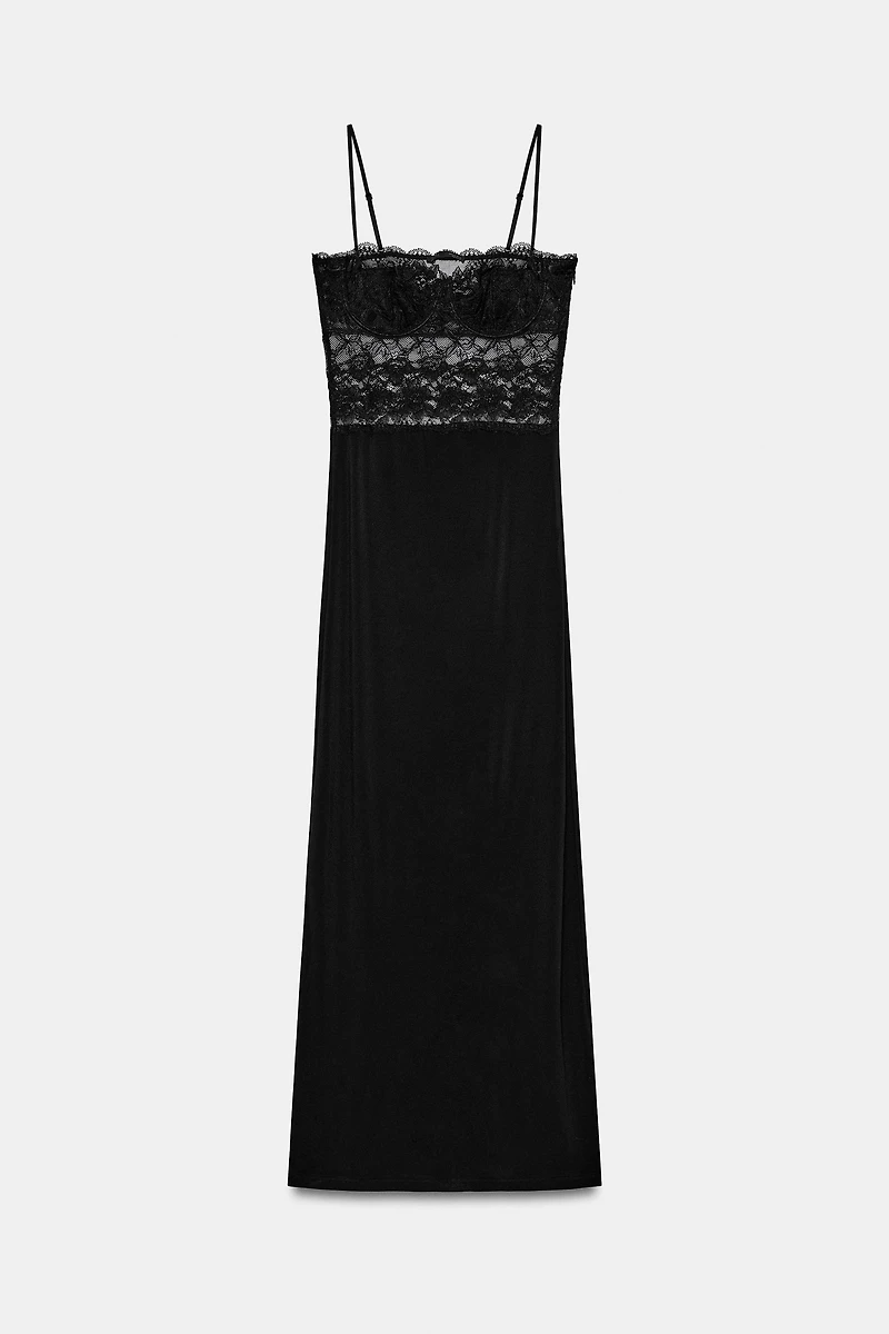 ROBE COMBINÉE DENTELLE