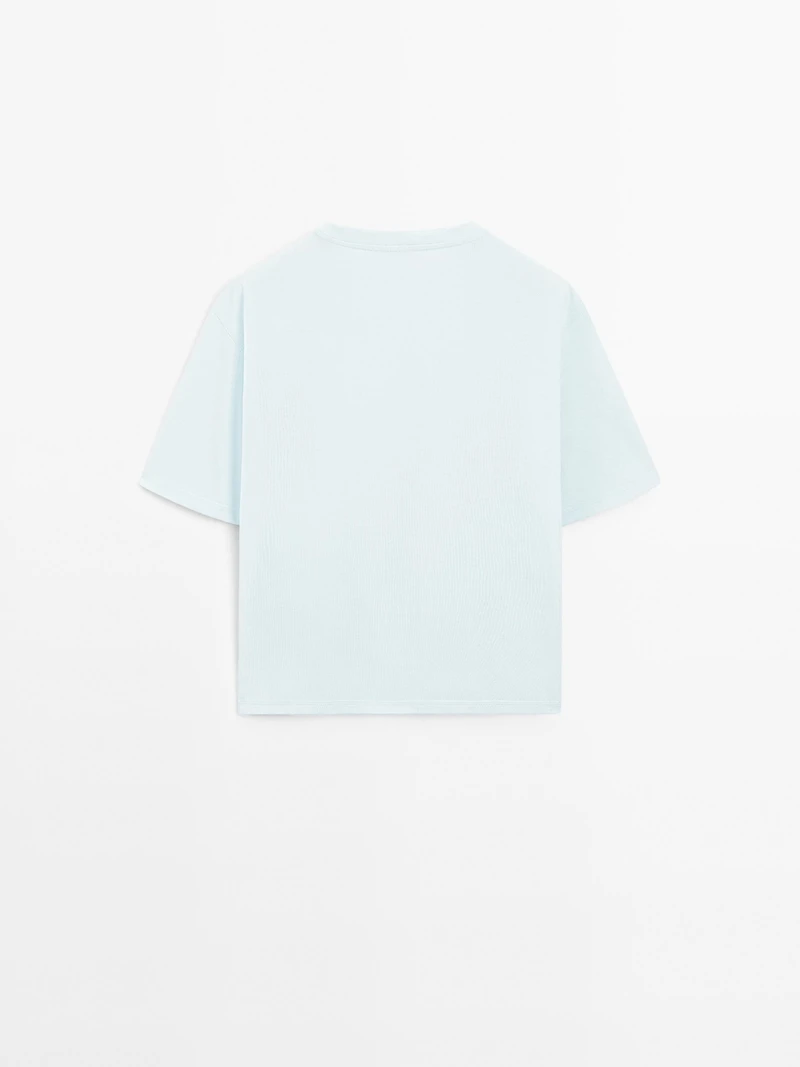 Oversize t-shirt with seam detail