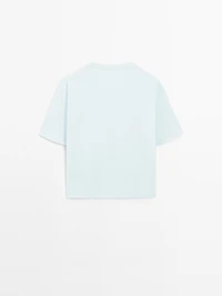 Oversize t-shirt with seam detail