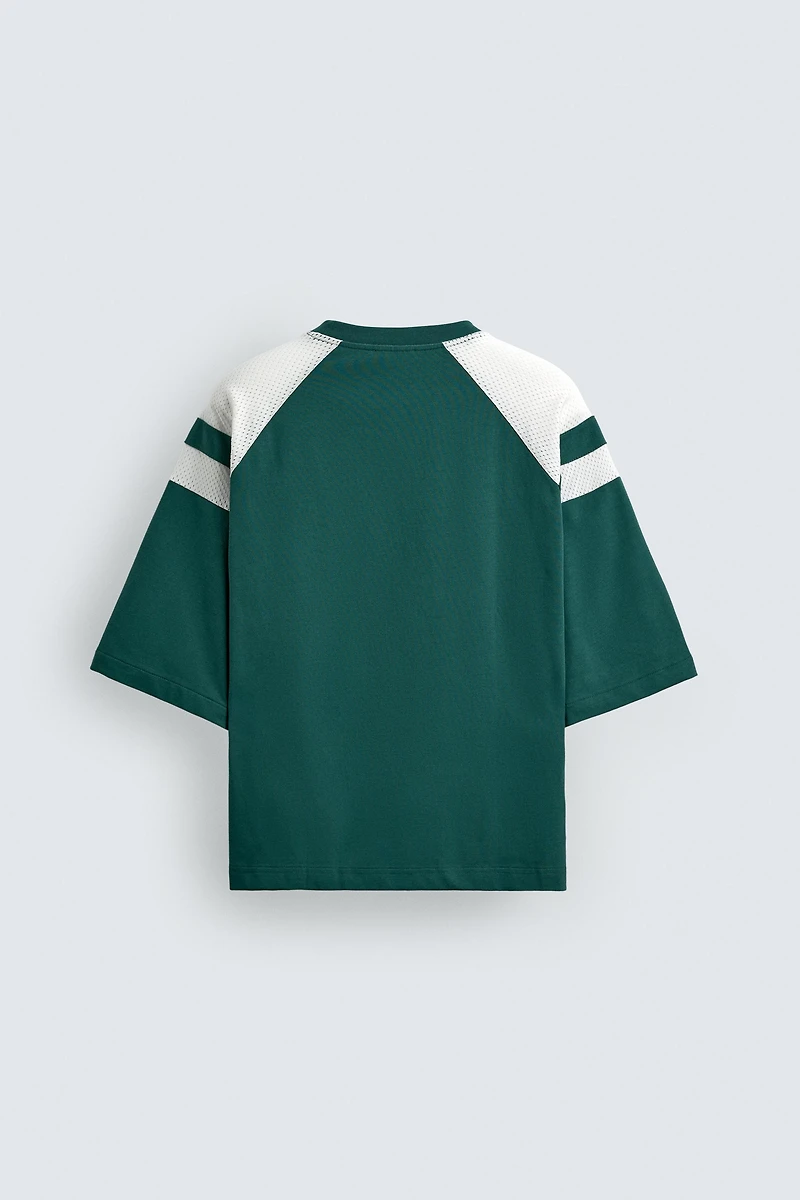 STRUCTURED PRINT T-SHIRT
