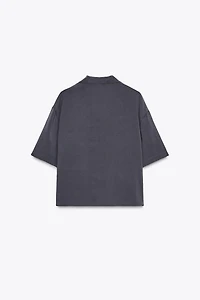 FLOWY SHORT SLEEVE SHIRT
