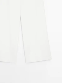 Pantalon palazzo taille haute - STUDIO