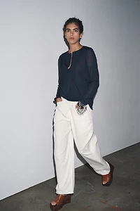 PULL EN MAILLE UNI