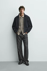 VESTE REMBOURRÉE EN VELOURS CÔTELÉ