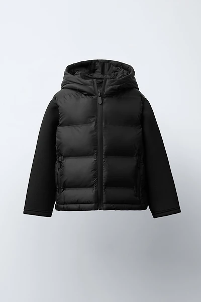 COMBINATION QUILTED JACKET