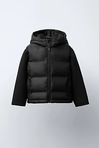 COMBINATION QUILTED JACKET