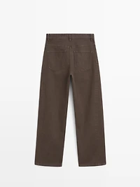 High-waist balloon fit jeans