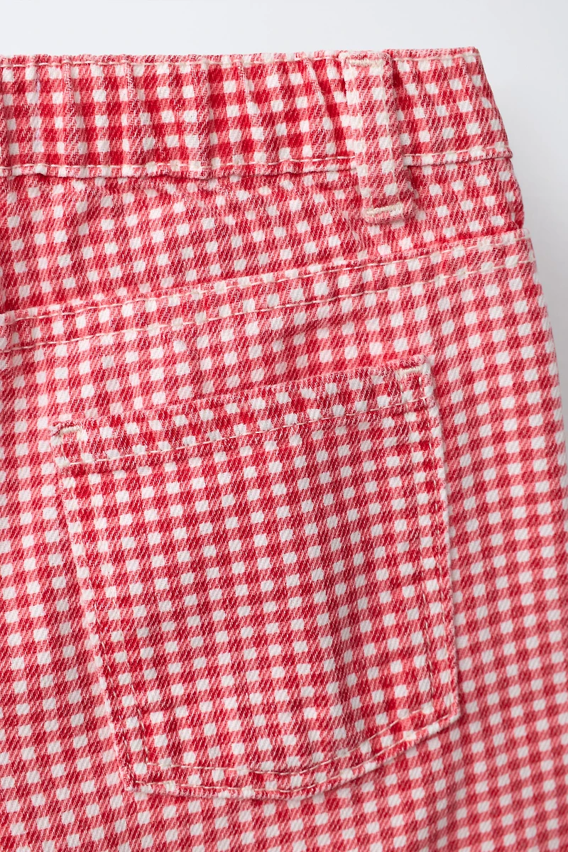 GINGHAM CULOTTES