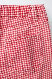 GINGHAM CULOTTES