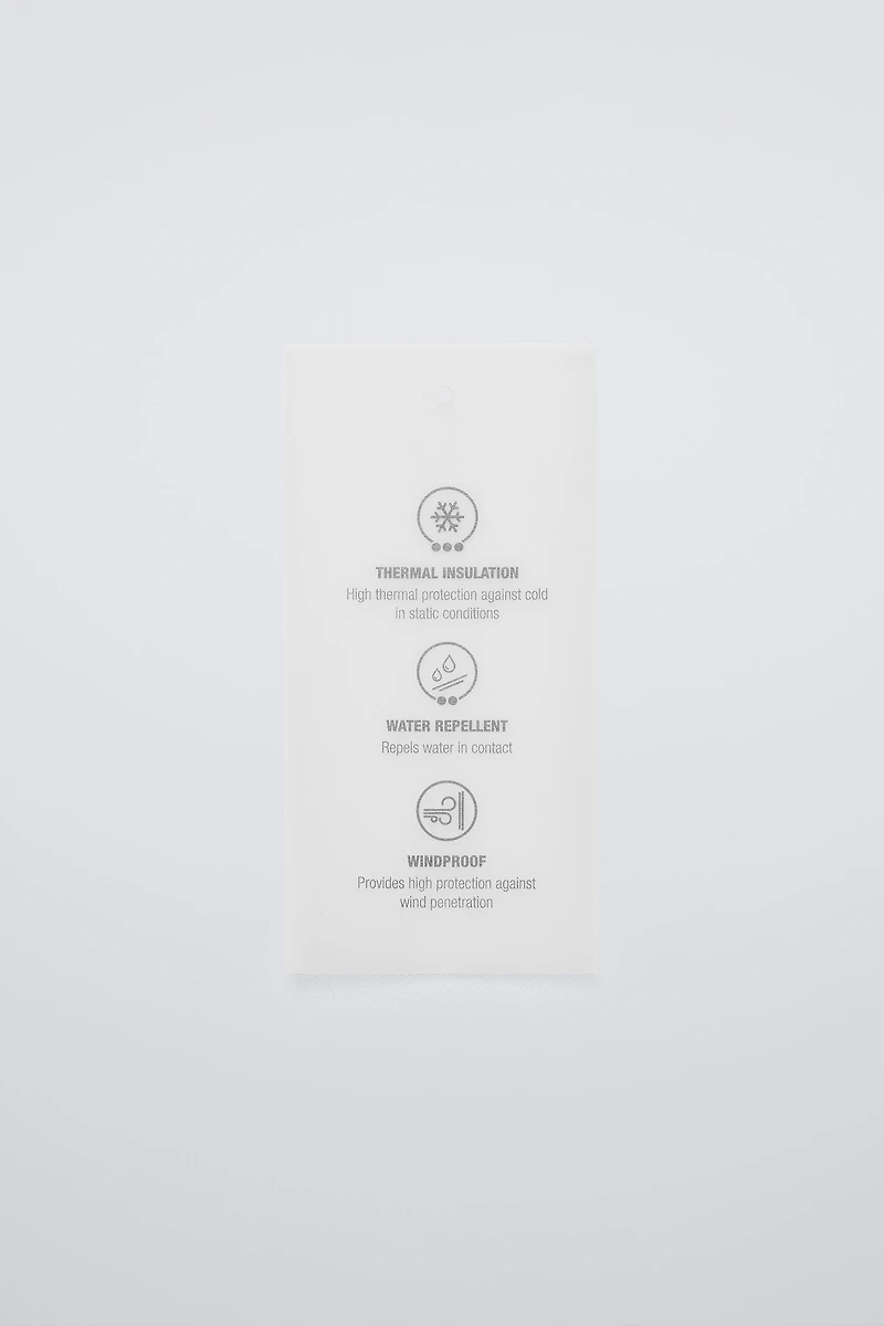 WATER REPELLENT AND WINDPROOF MICKEY MOUSE © DISNEY PUFFER COAT