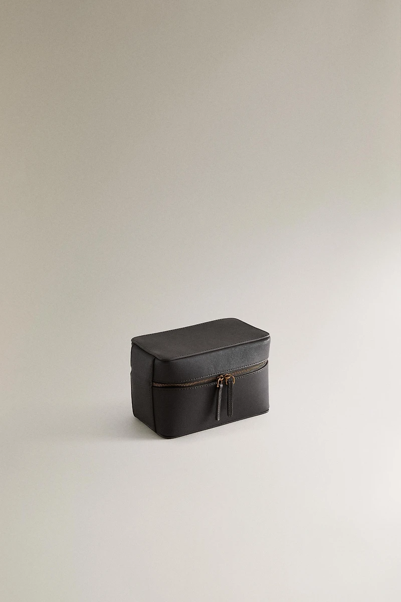 TRAVEL LEATHER JEWELRY BOX