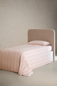 KIDS' STRIPED FITTED SHEET