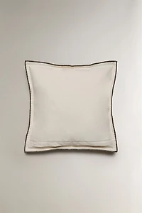 FLORAL PRINT THROW PILLOW COVER