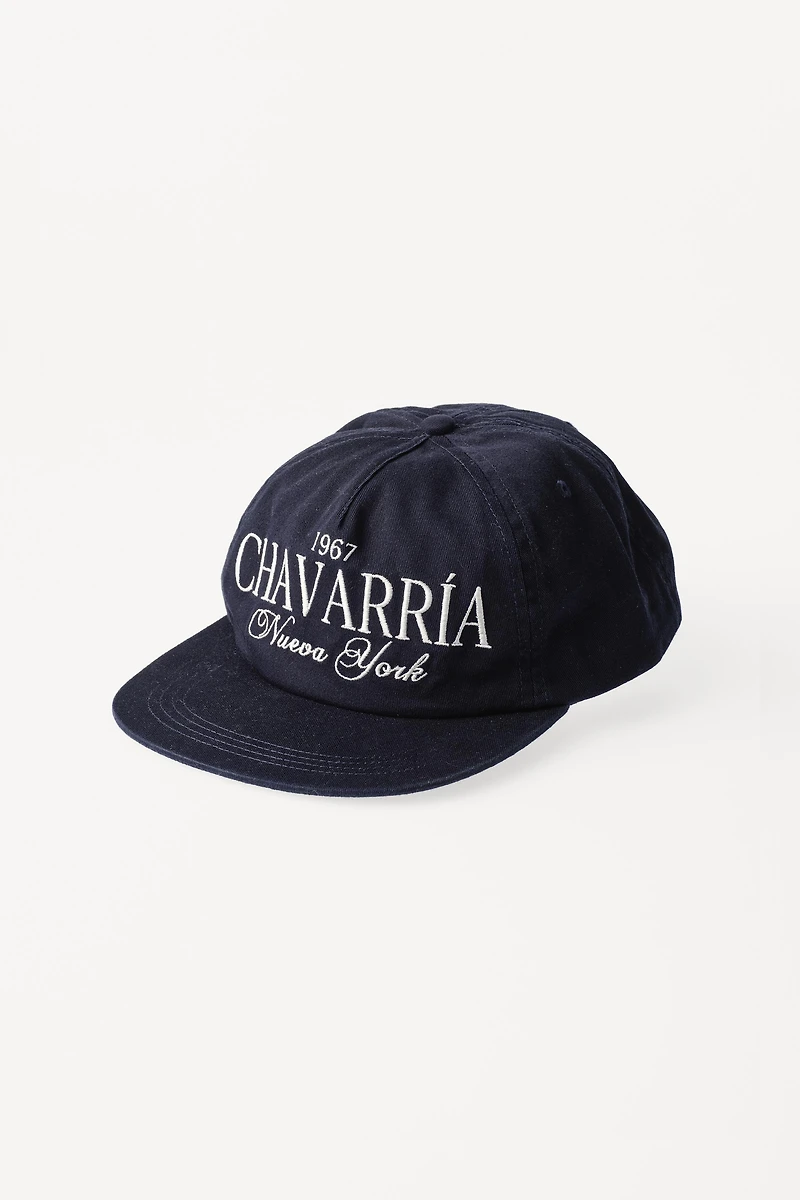 WILLY CHAVARRIA X ZARA EMBROIDERED FLAT VISOR CAP
