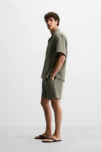 JACQUARD TEXTURED SHORTS