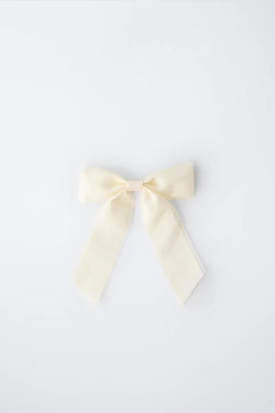 NŒUD BARRETTE EN ORGANZA