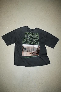 T-SHIRT ESTAMPILLAGE MÉTALLISÉ TWIN PEAKS©