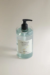 (500 ML) SAVON LIQUIDE MAINS ET CORPS ORCHIDÉE LUMIÈRE