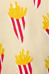 T-SHIRT À IMPRIMÉ FRITES