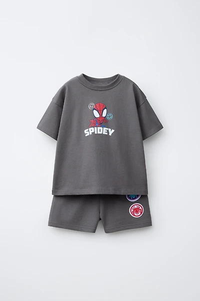 SPIDEY © MARVEL T-SHIRT AND BERMUDA JOGGING SET