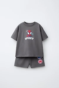 SPIDEY © MARVEL T-SHIRT AND BERMUDA JOGGING SET