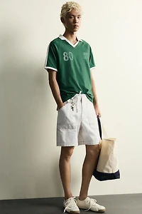 RETRO SOCCER CONTRAST POLO