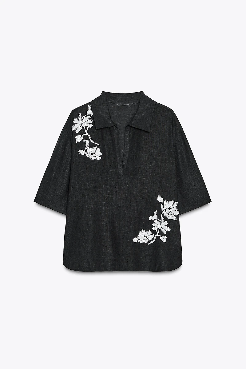 CHEMISE BRODÉE PIÈCES DE FANTAISIE ZW COLLECTION