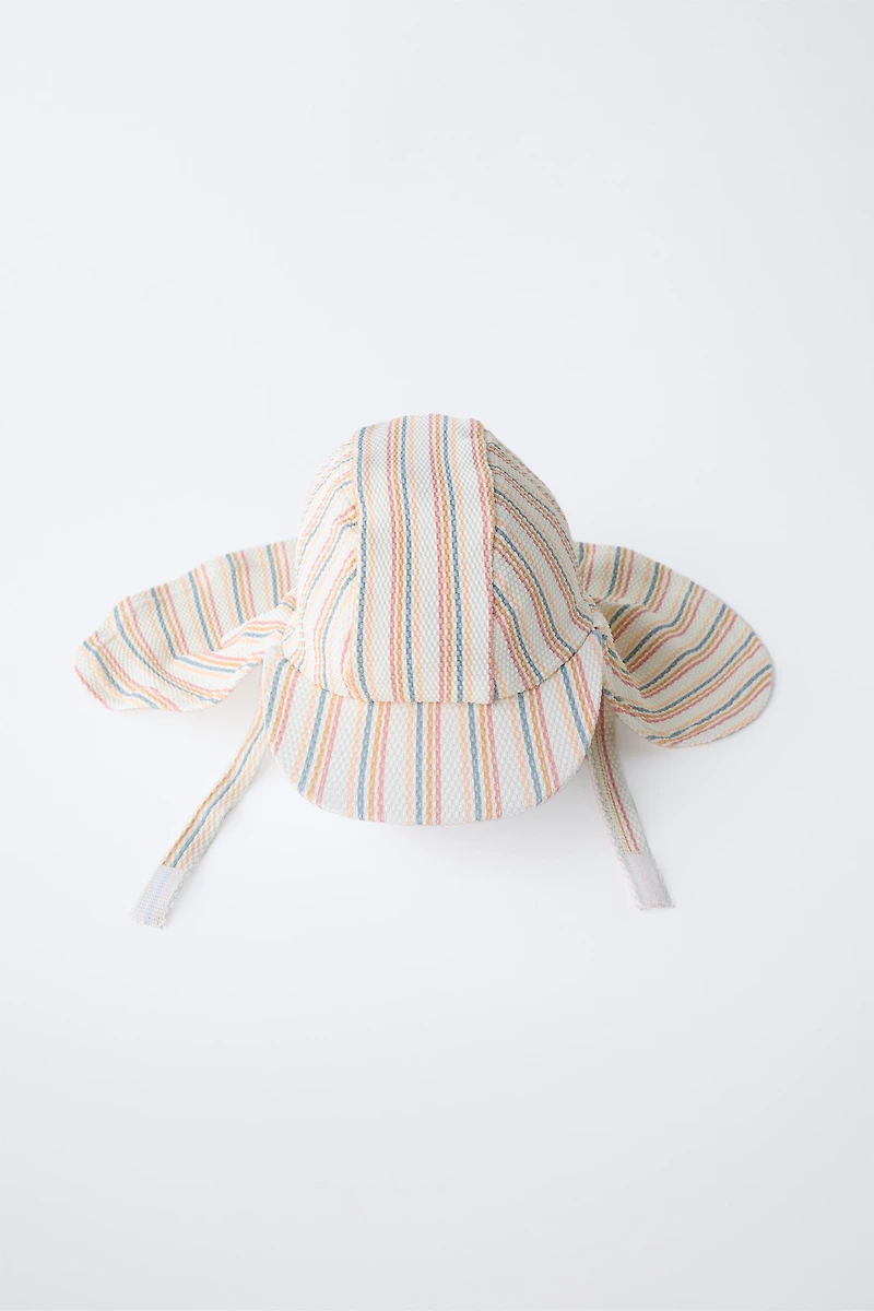 BONNET DE BAIN À RAYURES