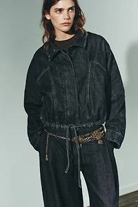 CEINTURE MÉTALLIQUE LOSANGES MÉDAILLES