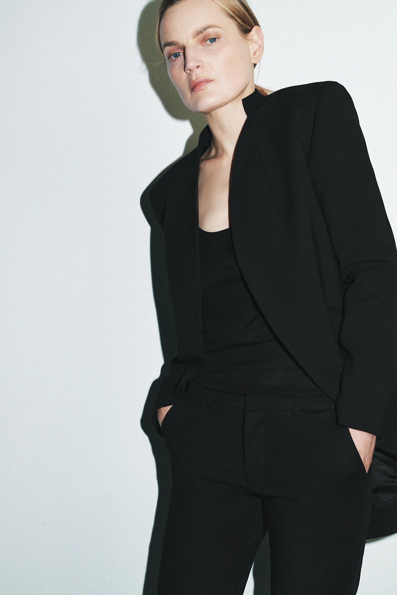 LIMITED EDITION ZW COLLECTION MINIMAL LONG BLAZER