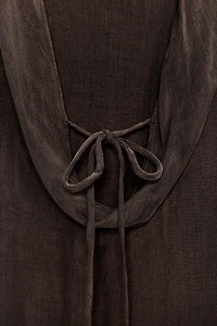 TOP FLUIDE LACETS ZW COLLECTION