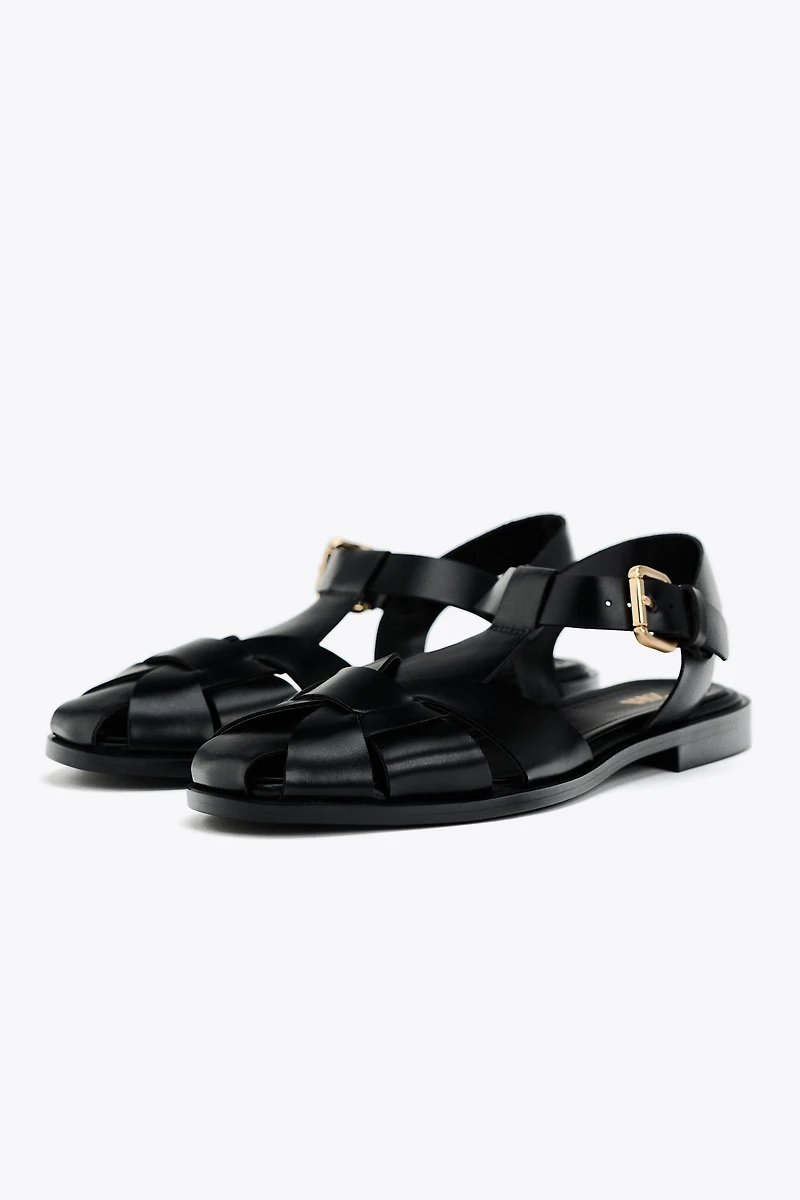 FLAT FISHERMAN SANDALS