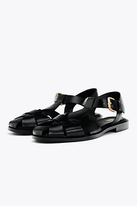 FLAT FISHERMAN SANDALS