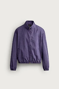 WASHED EFFECT CROPPED JACKET