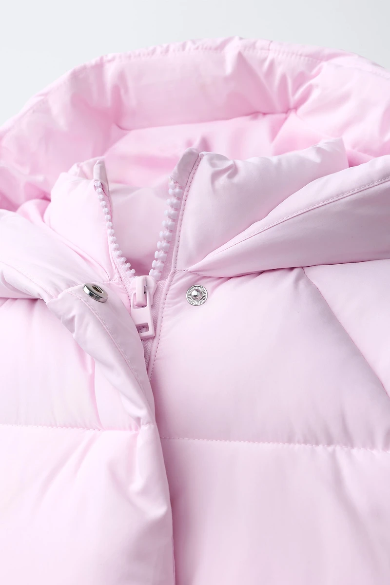 HOODED PUFFER JACKET