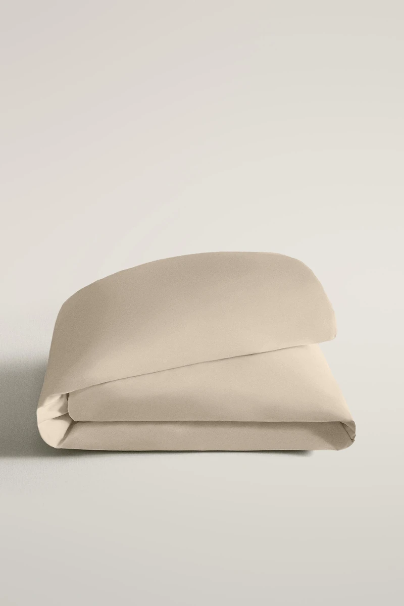 COTTON PERCALE DUVET COVER (300 THREAD COUNT)