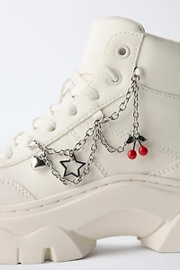 BASKETS MONTANTES CHARMS