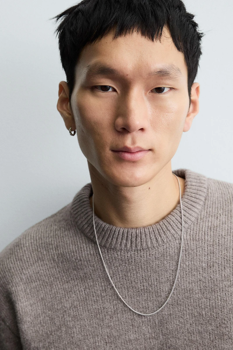 TEXTURED BOXY FIT JUMPER