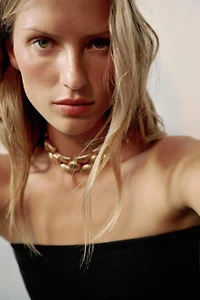 METAL CHOKER NECKLACE