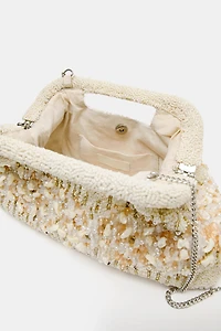 BEADED POUCH BAG