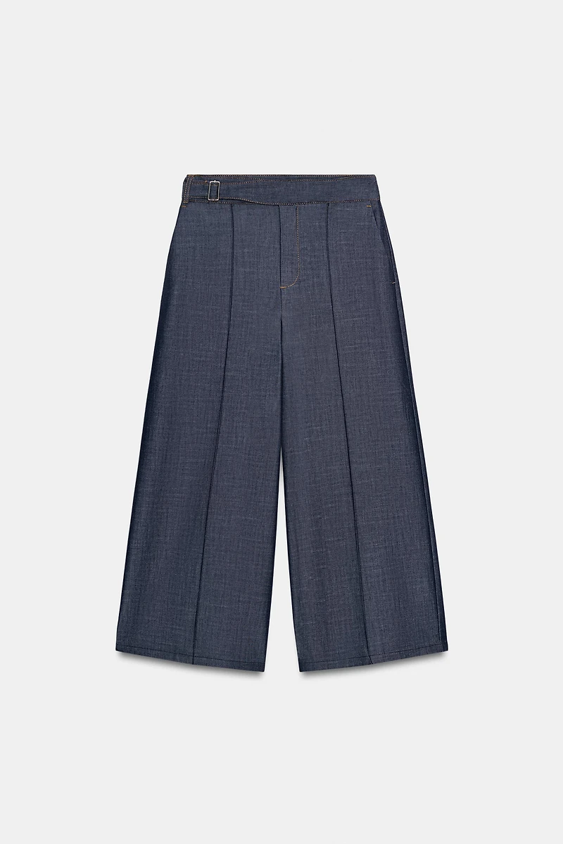 JUPE-CULOTTE À PASSANT